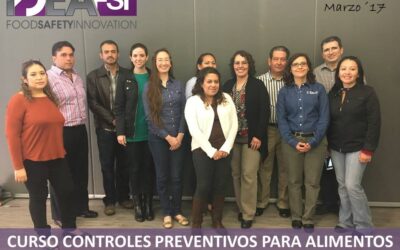 Curso Controles Preventivos FSPCA. Marzo 2017. Monterrey, N.L.