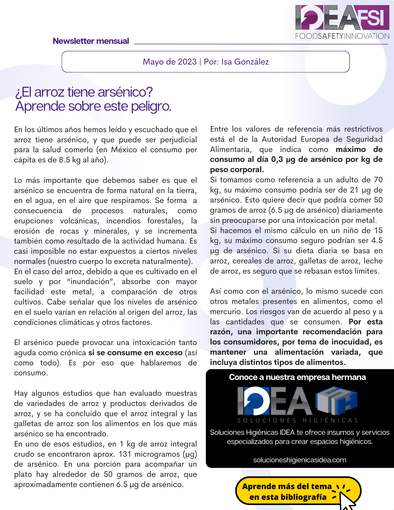 Newsletter abril 23
